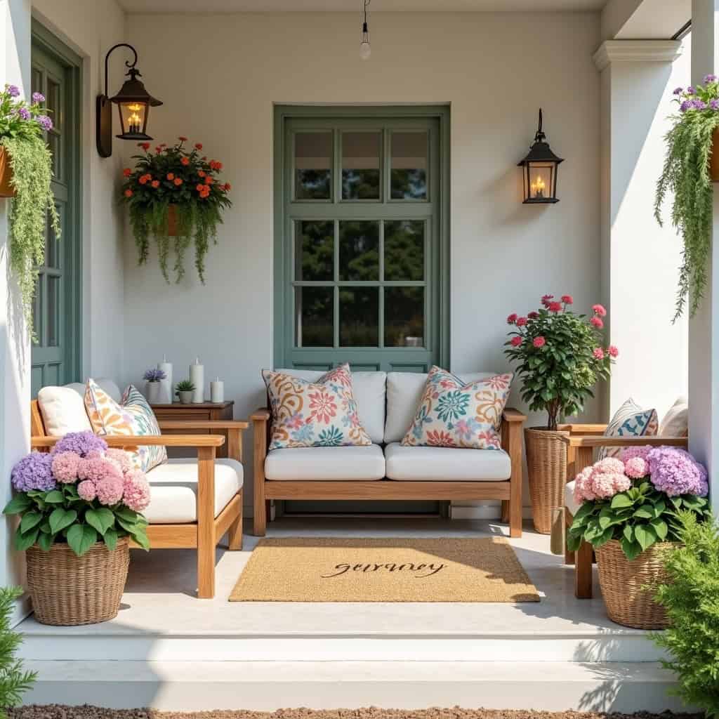 35+ Fresh Porch Decorating Ideas for Spring and Summer That Wow