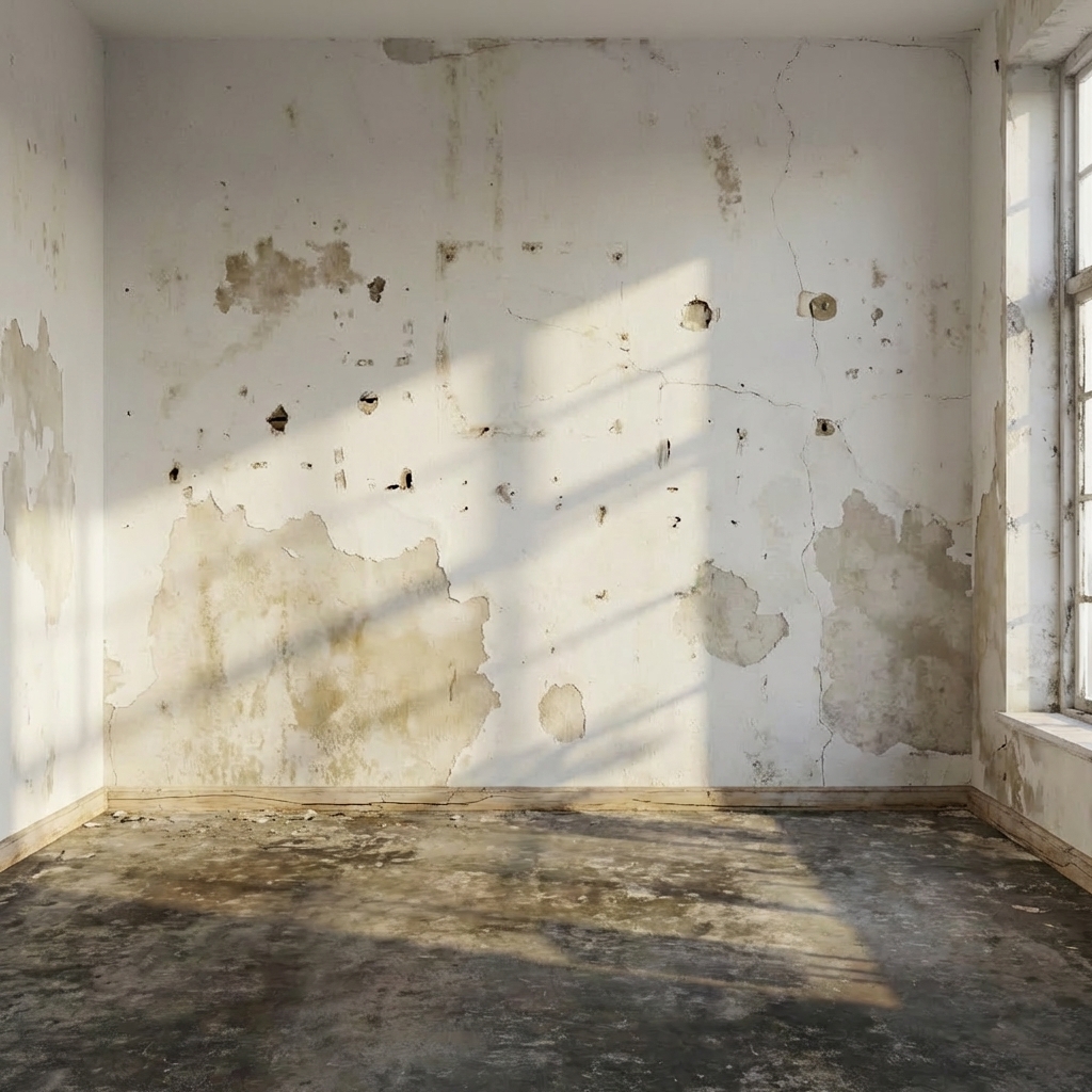 Before renovation — empty room