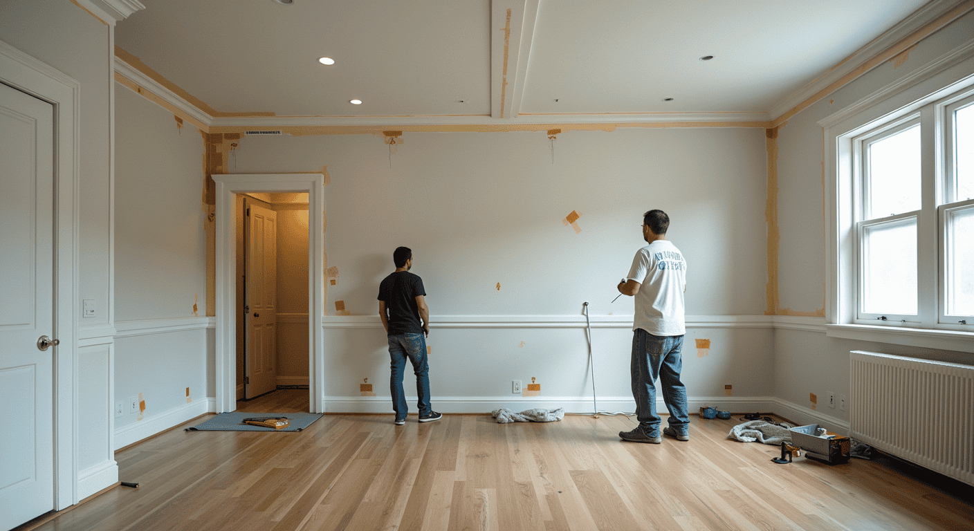 Finishing touches applied