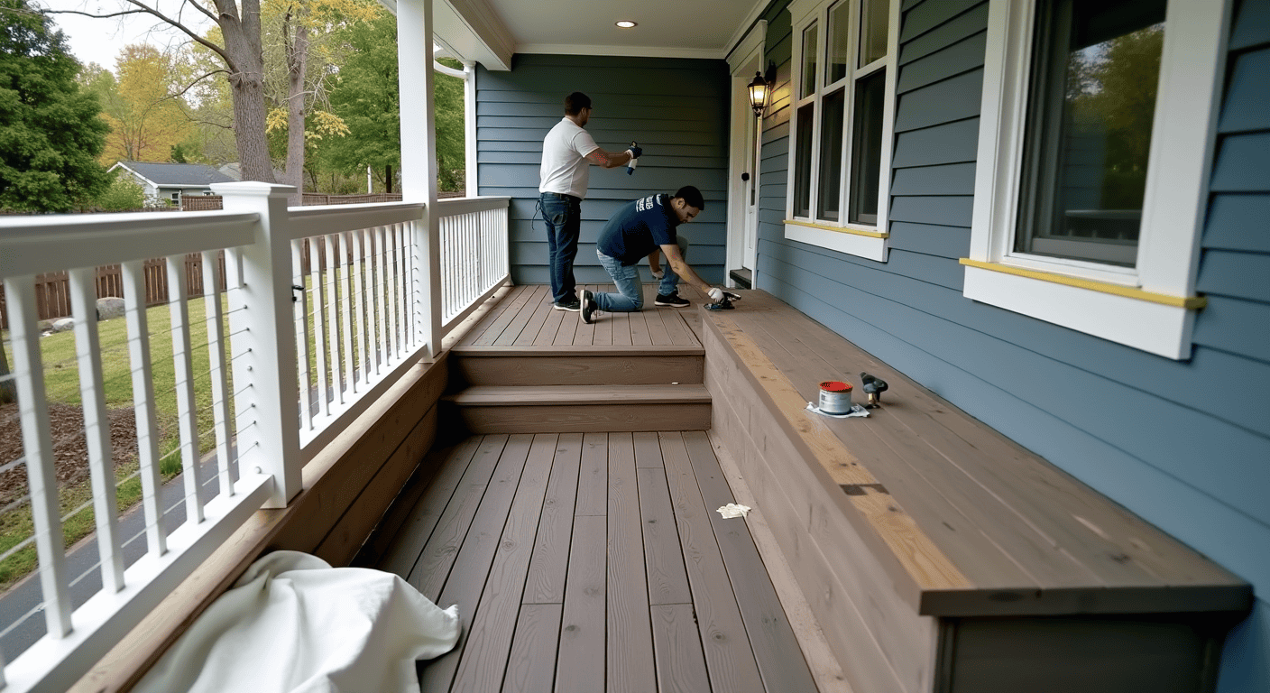 Finishing touches applied