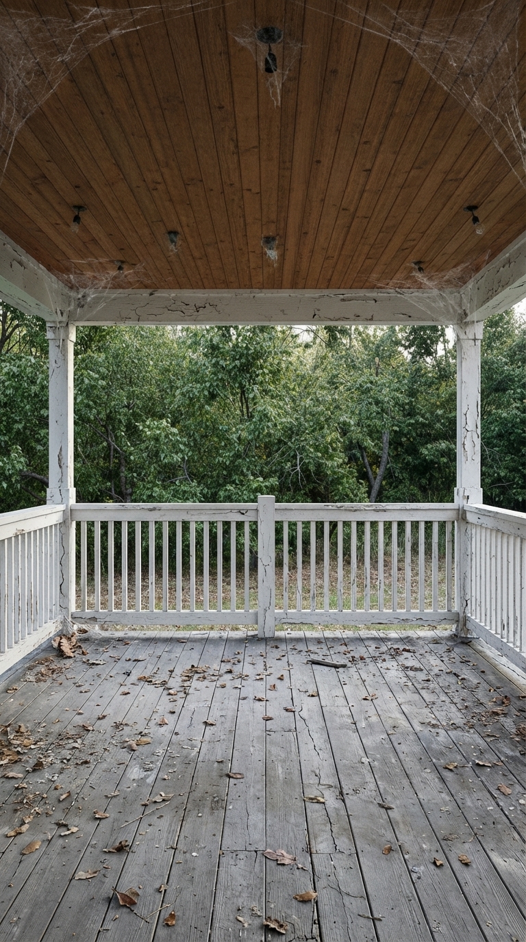 Before renovation — empty room