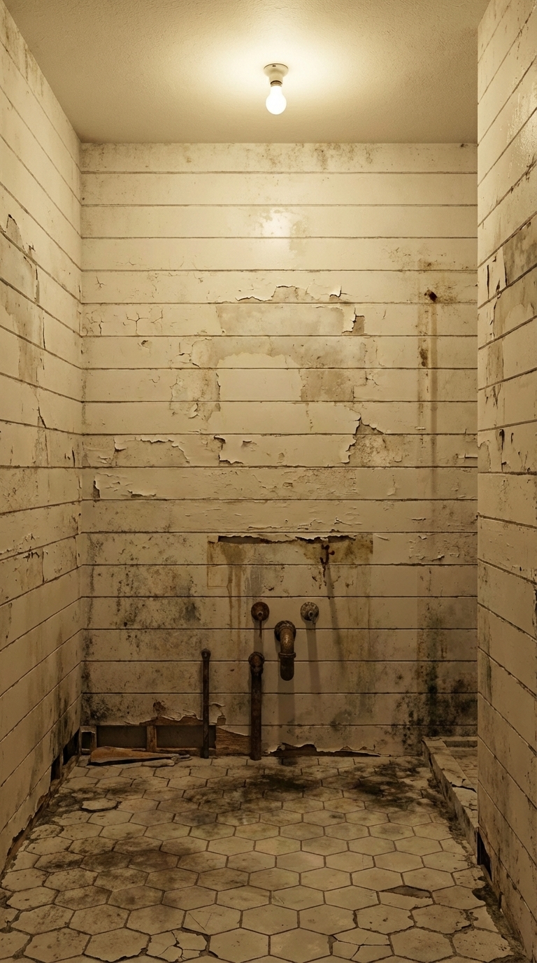 Before renovation — empty room