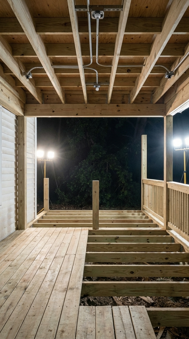 Structural framing and rough-in